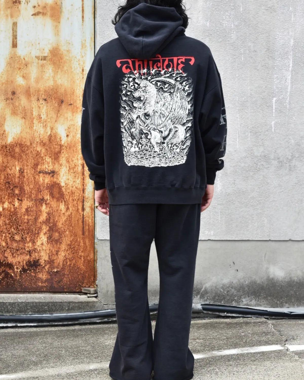 ANTIDOTE BUYERS CLUB / Fade Wash Sweat Parka -Grim & Reaper- (ABCAW25CT12)