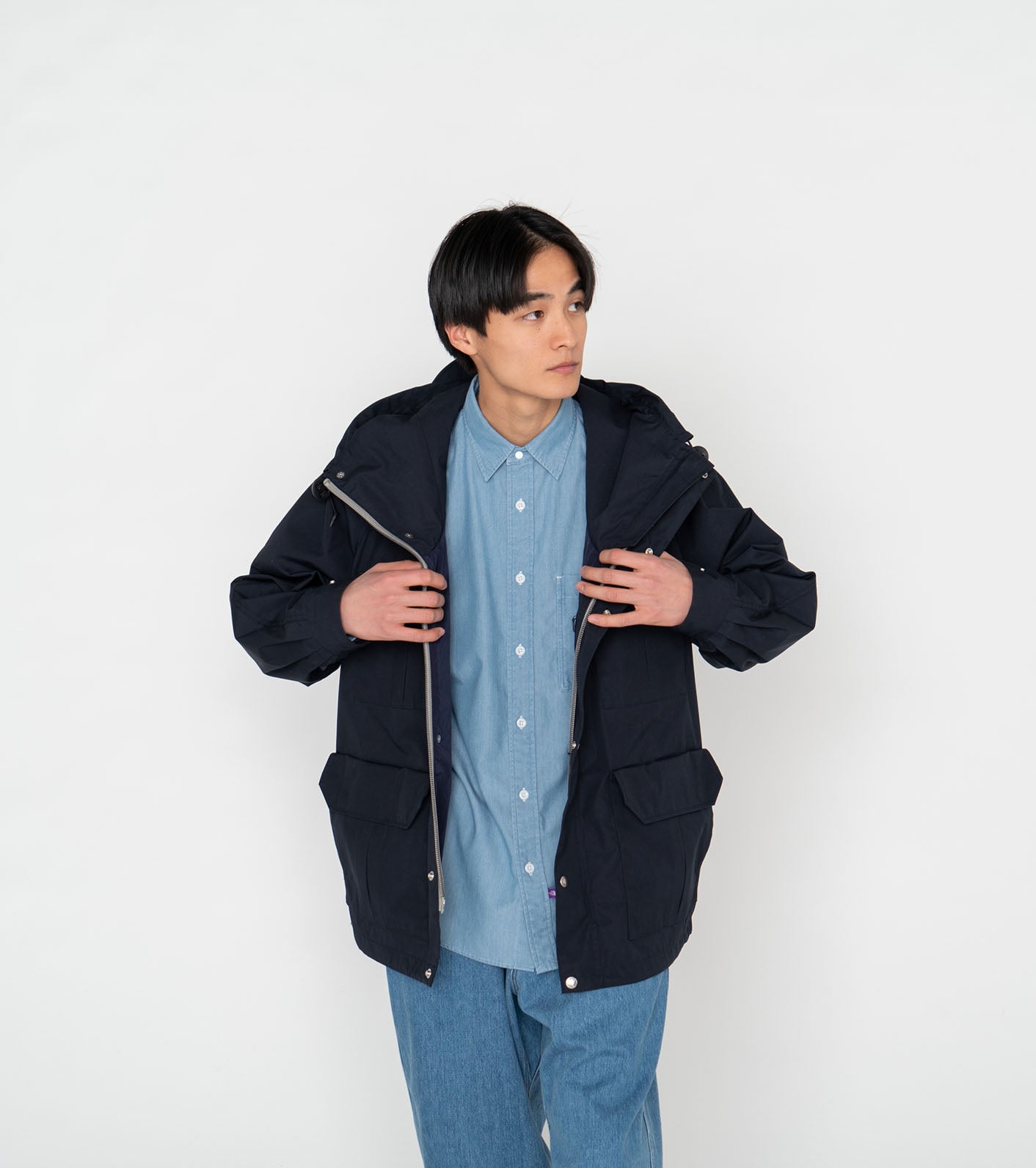 THE NORTH FACE PURPLE LABEL◇65/35 CPO Shirt/NP2203N/シャツ ...