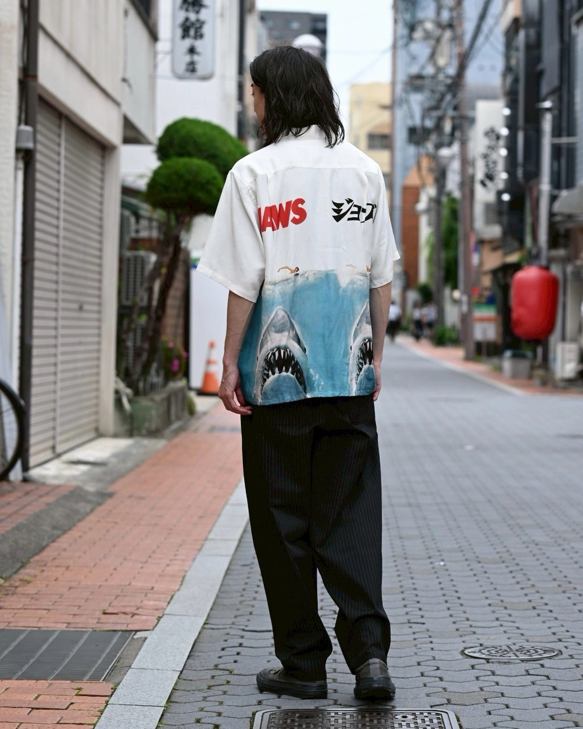 WACKO MARIA × JAWS / S/S HAWAIIAN SHIRT (JAWS-WM-HI01)