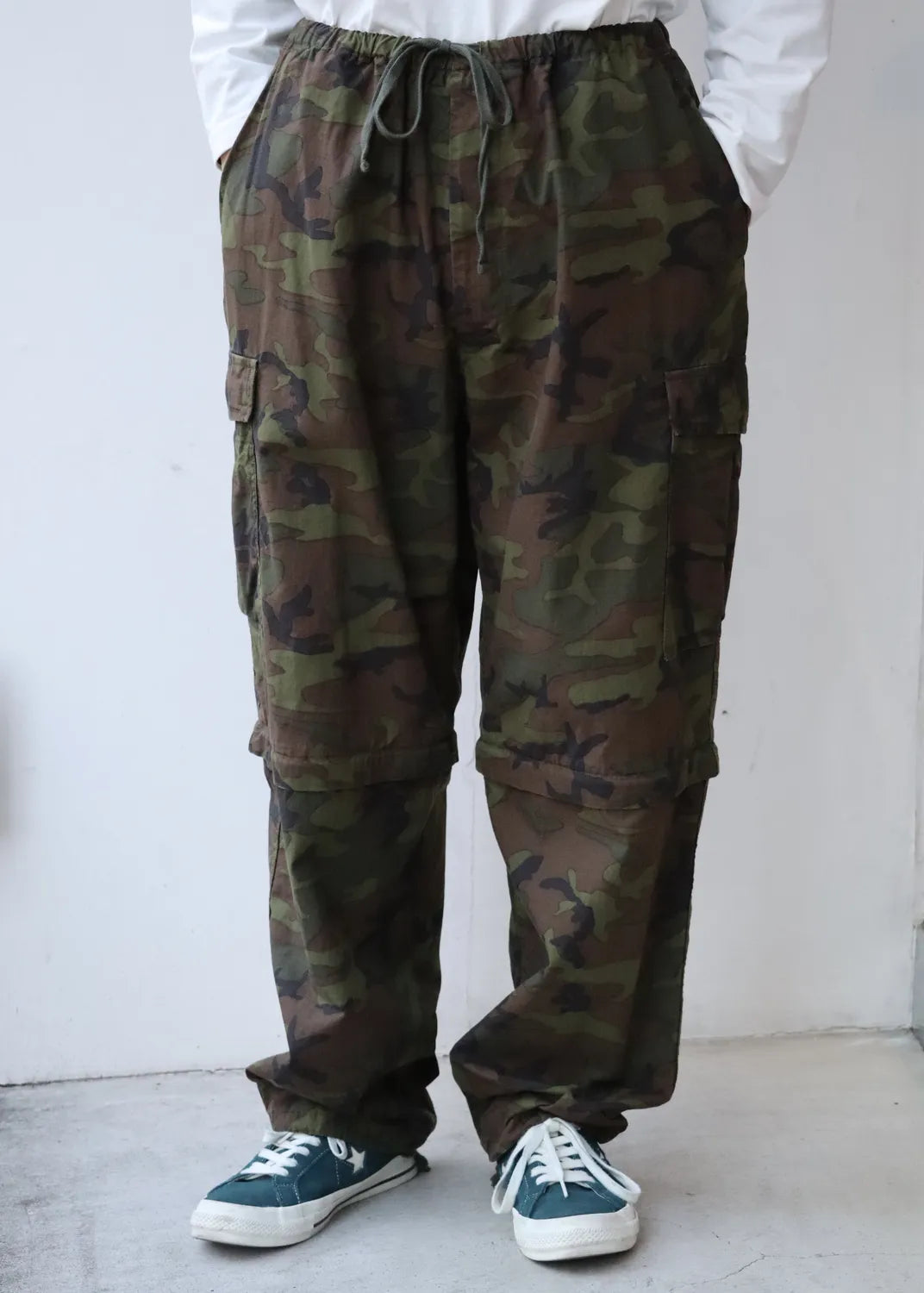 COMOLI / CAMO コンバーティブル6Pパンツ (D01-03017)