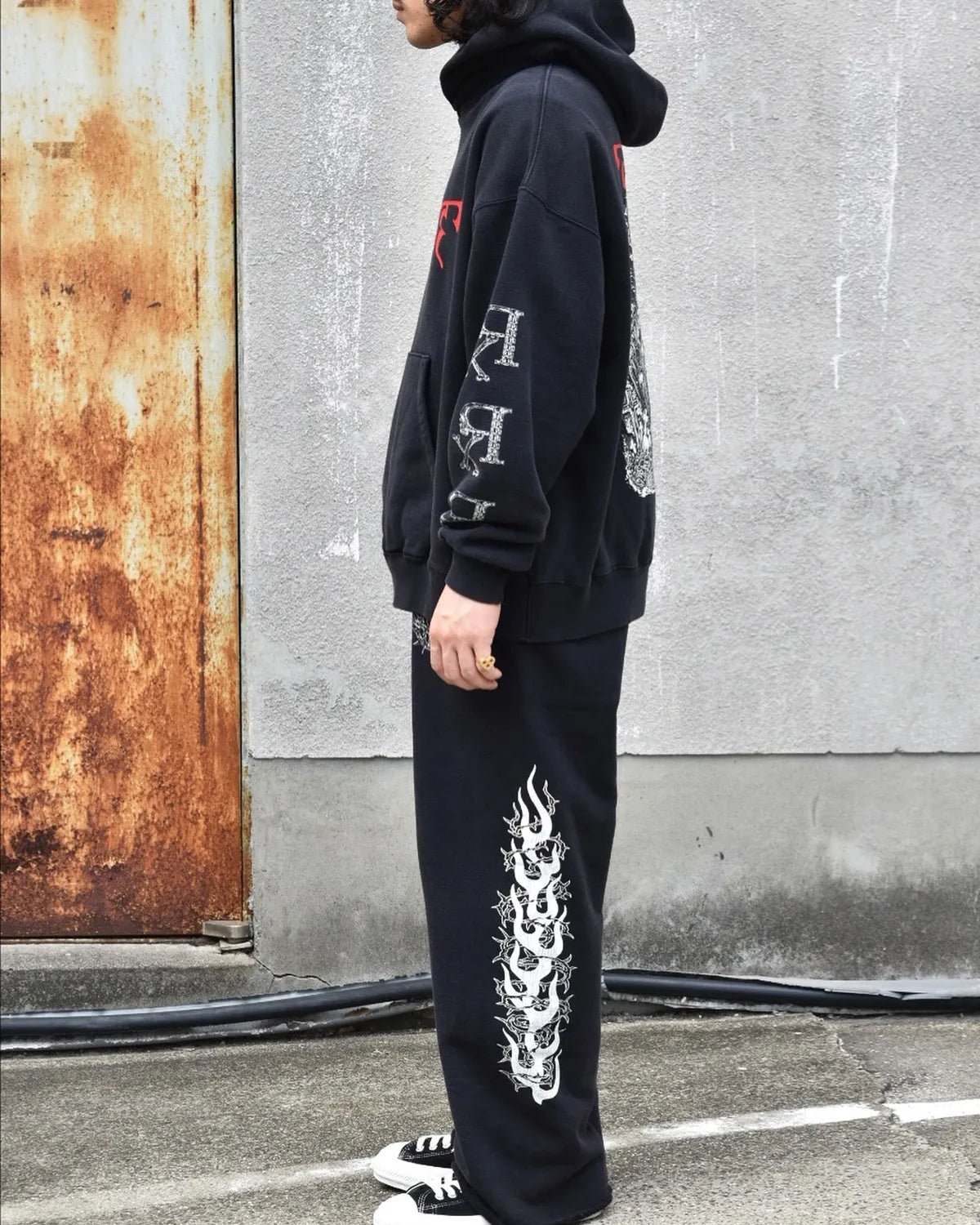 ANTIDOTE BUYERS CLUB / Fade Wash Sweat Parka -Grim & Reaper- (ABCAW25CT12)