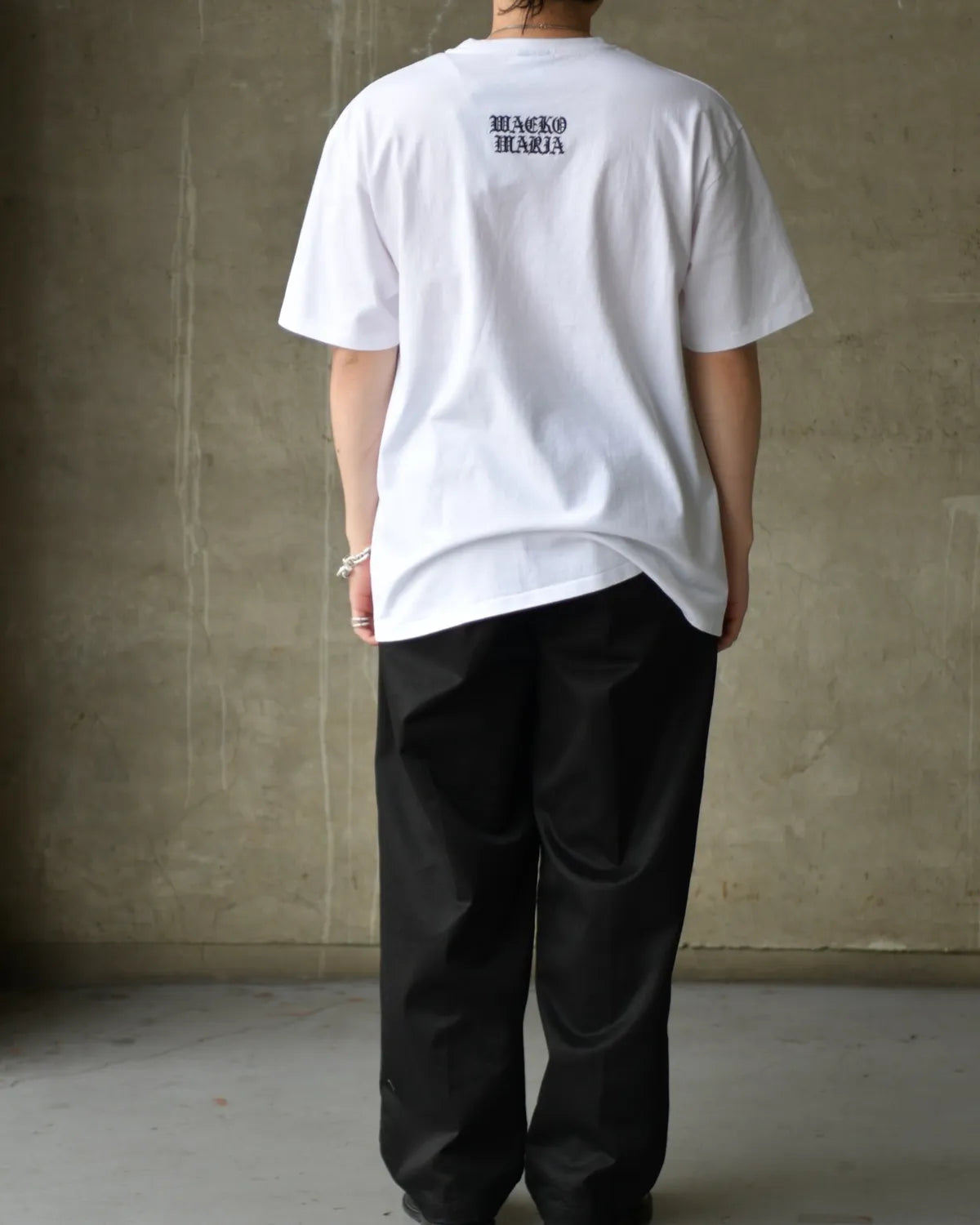 WACKO MARIA × UFC / WASHED HEAVY WEIGHT CREW NECK T-SHIRT -TYPE-4- (UFC-WM-WT04)