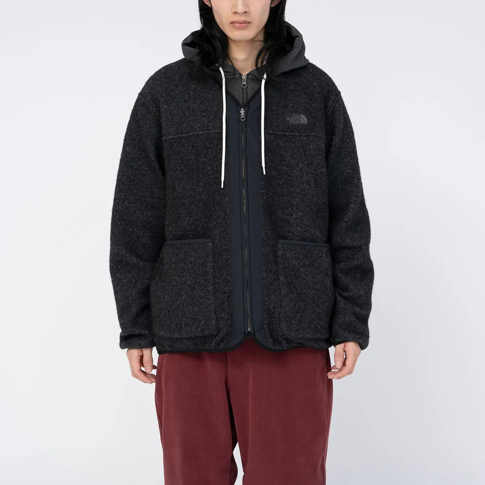 THE NORTH FACE PURPLE LABEL / PLAS Wool Fleece Field Cardigan (N24FA029)