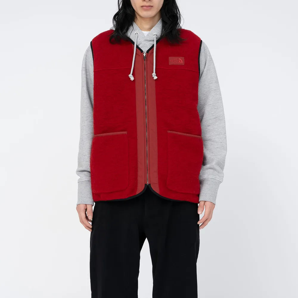 THE NORTH FACE PURPLE LABEL / PLAS Wool Fleece Field Vest (N24FN030)