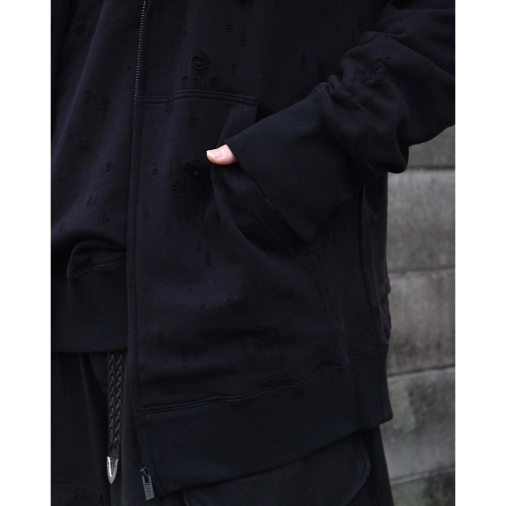 YOHJI YAMAMOTO / ZIP HOODIE (HP-T39-084-1)