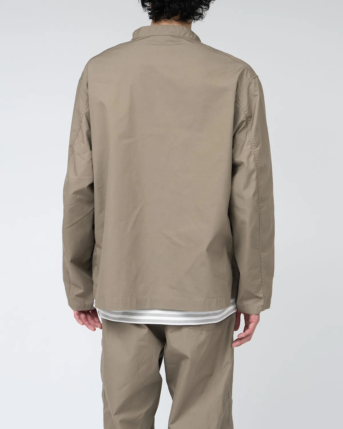 nanamica / Band Collar Shirt Jacket (S25SA106)