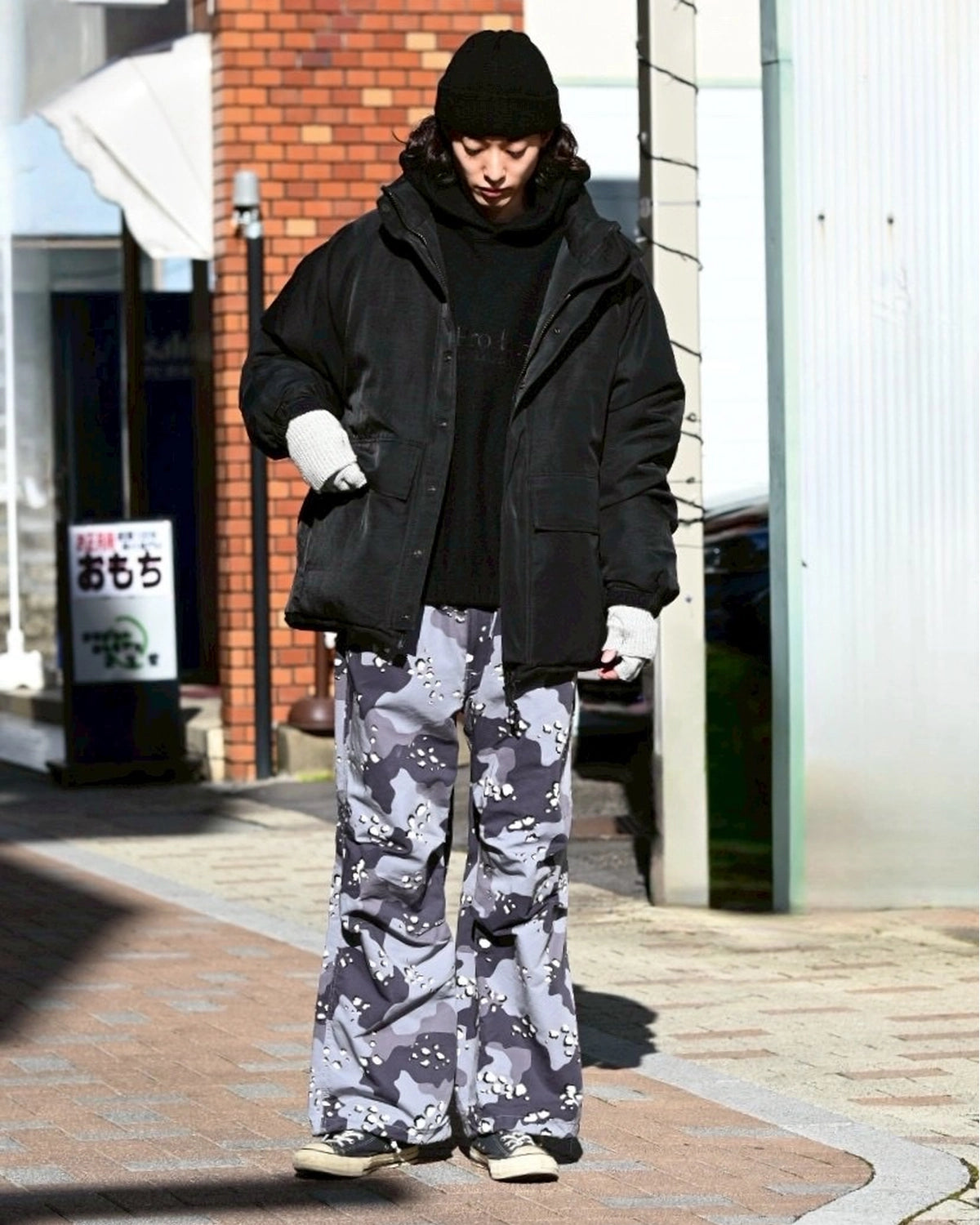 COOTIE PRODUCTIONS® / Camouflage Utility Wide Easy Pants (CTE-25A119)