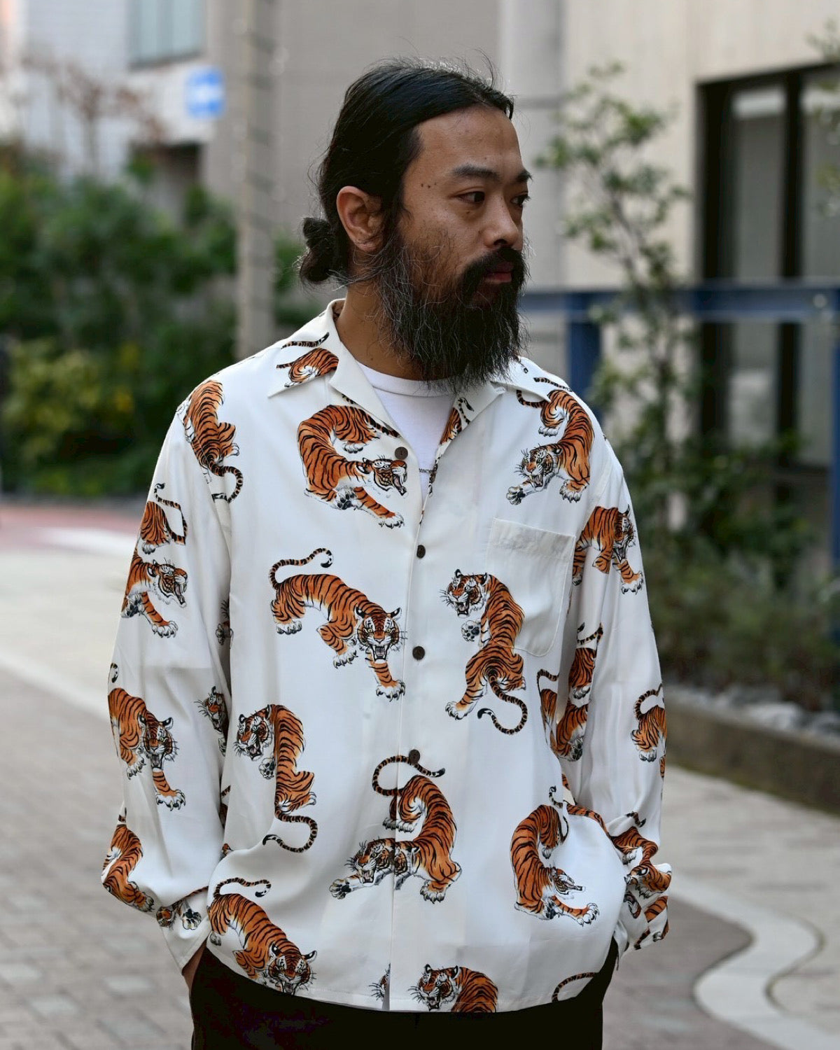 WACKO MARIA × TIM LEHI / HAWAIIAN SHIRT L/S (26SSE-WMS-HI05)