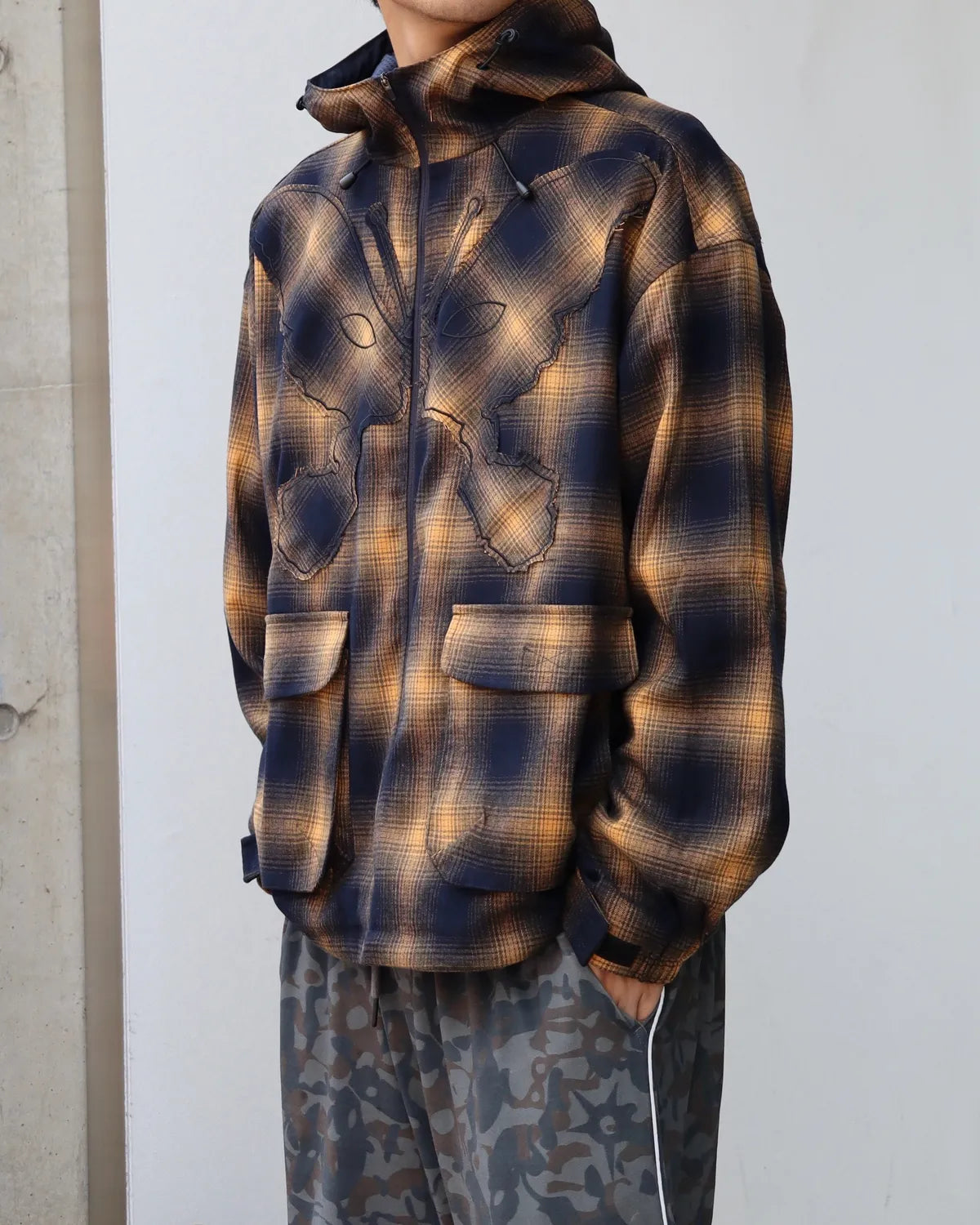 P.A.M.（Perks And Mini) / SOUTH COVE KOSMIC HOODED JACKET (39216)