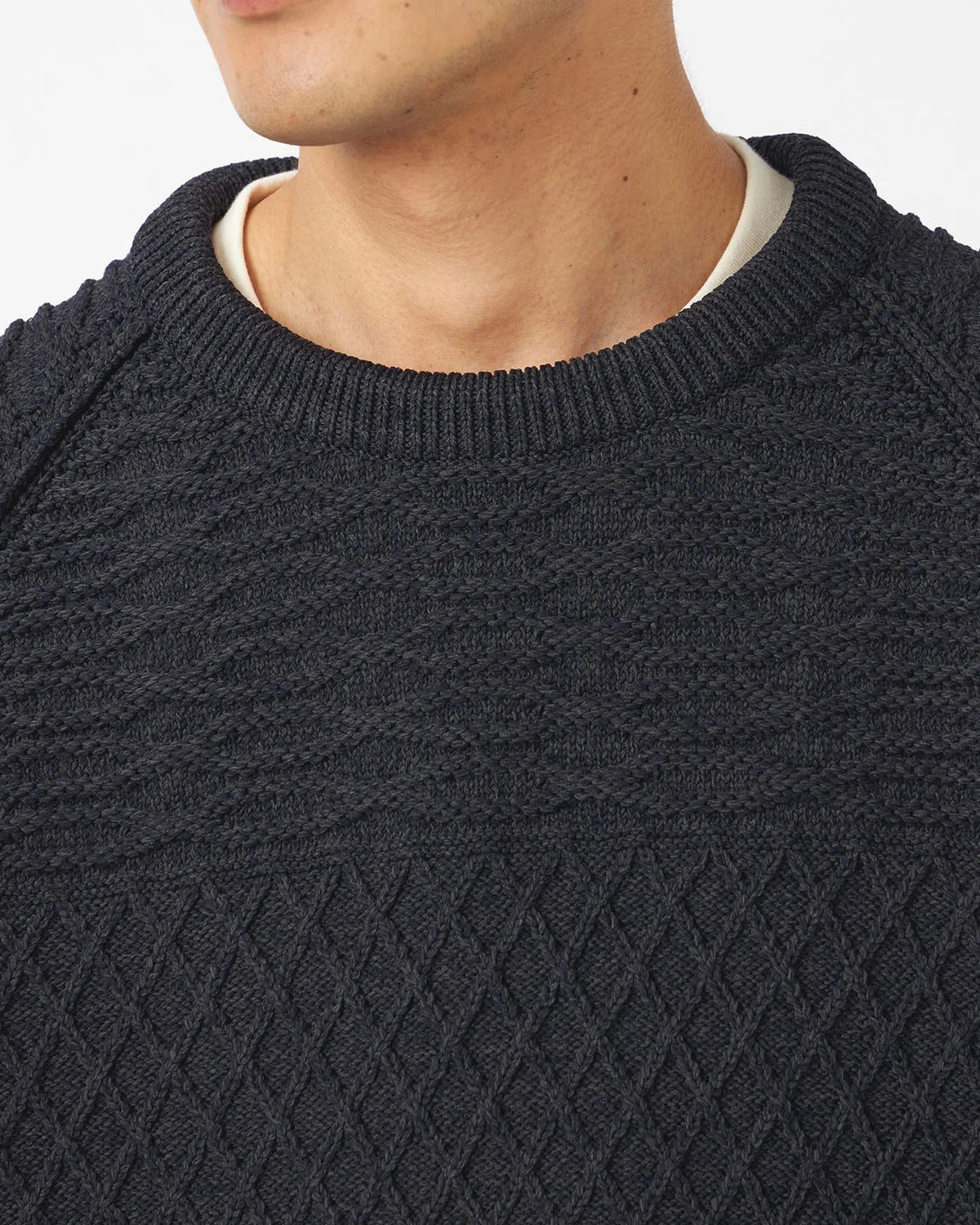 nanamica / Crew Neck Sweater (S25FJ014)