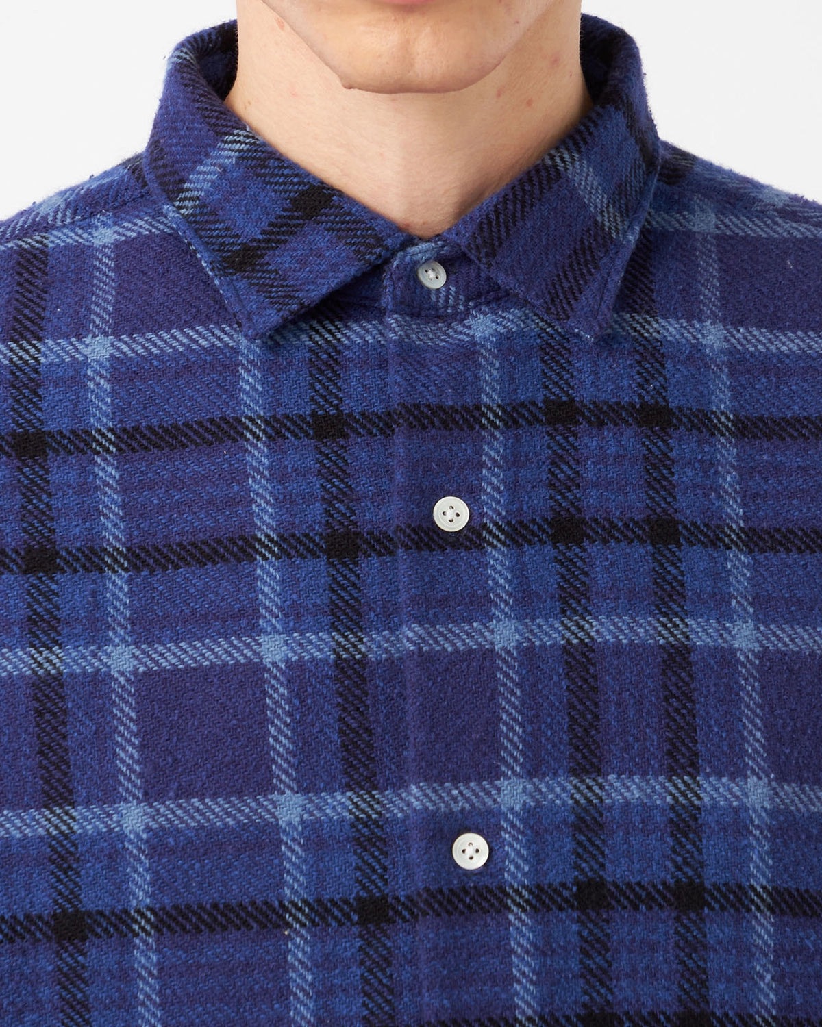 nanamica / Heavy Flannel Shirt (S25FG046)