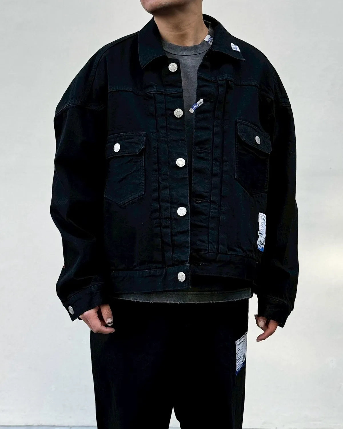 Maison MIHARA YASUHIRO  in・stru(men-tal). / One Washed Selvage Denim Jacket (I16BL071)