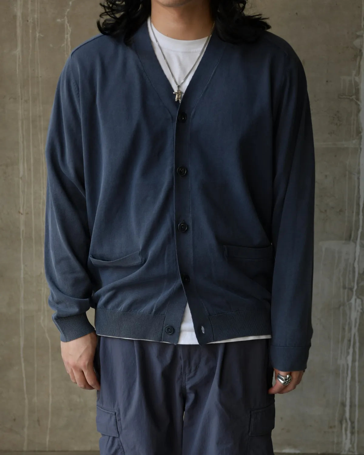 NONNATIVE / DWELLER CARDIGAN COTTON  (NN-K4803)