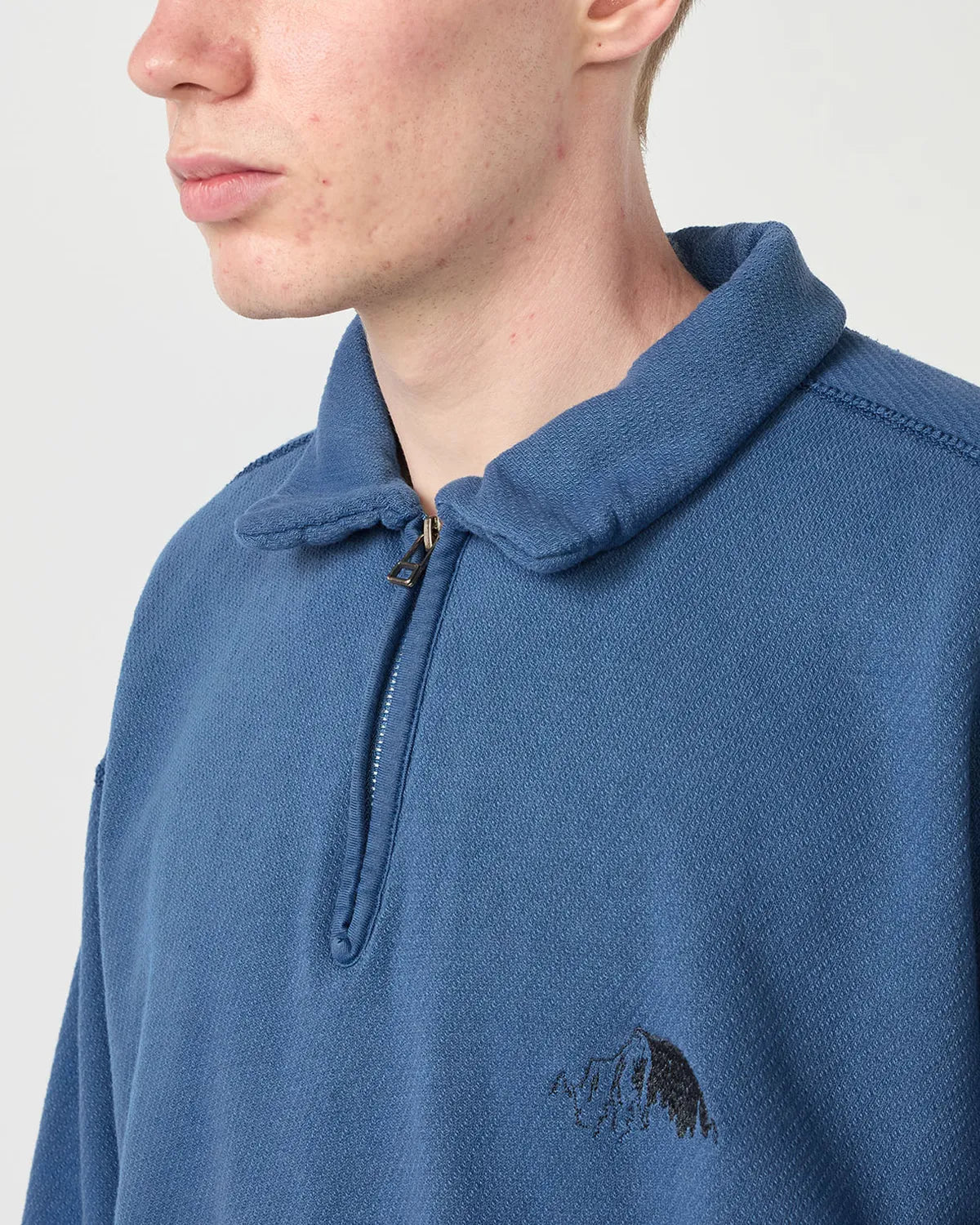 ▶︎新入荷①◀︎ 青森山田　　　　　　　　　　　　　ハーフジップ　XL THE NORTH FACE PURPLE LABEL（ザ ノースフェース パープルレーベル