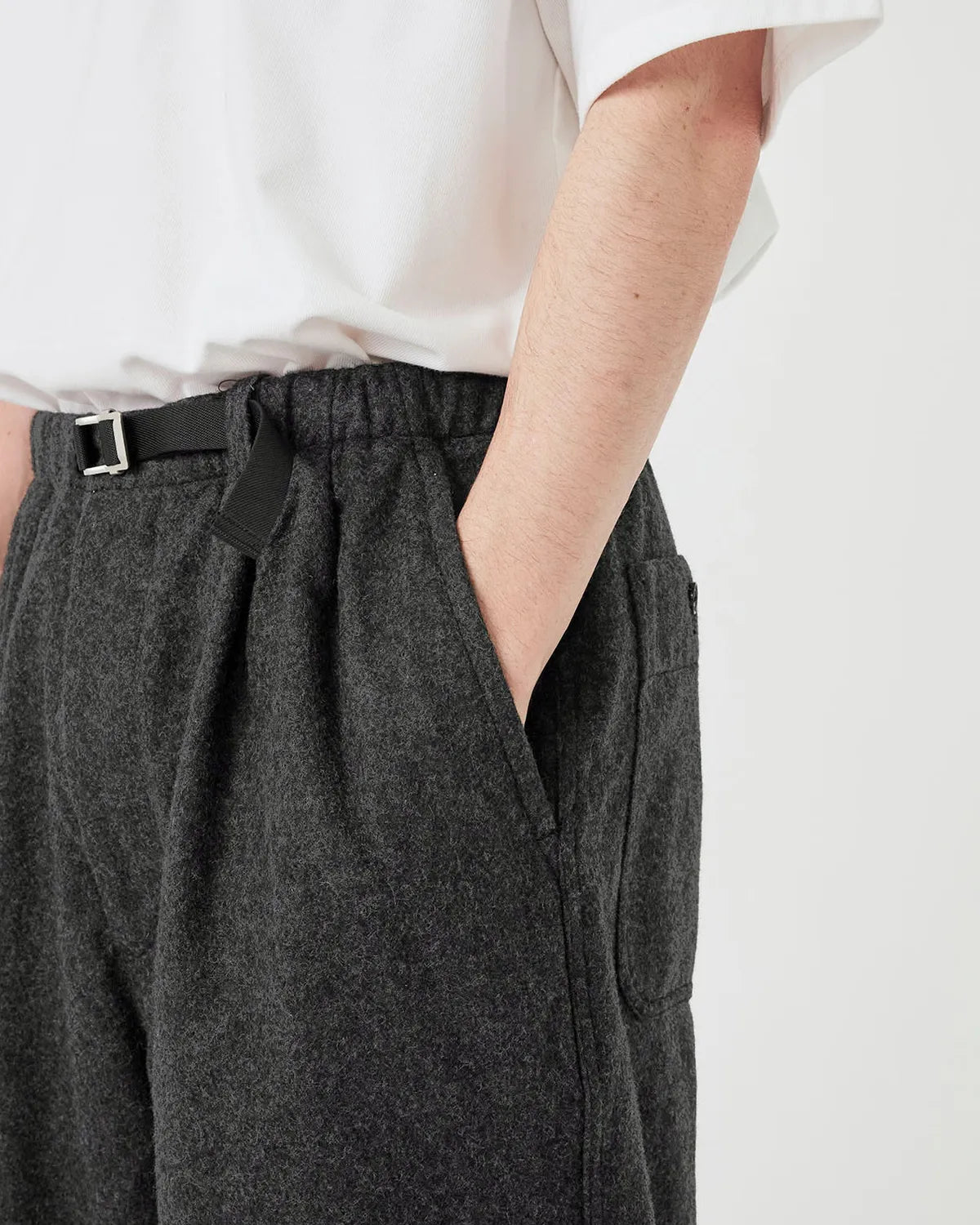 nanamica / Wool Nylon Melton Pants (S26FC053)