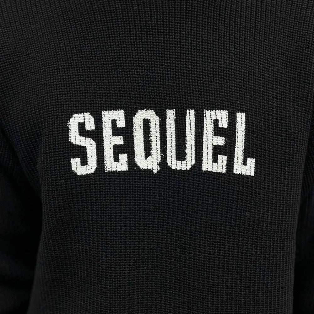 SEQUEL / LOW GAUGE CREW NECK KNIT (SQ-24AW-KN-03)