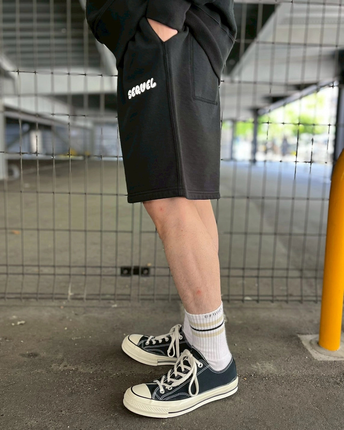 SEQUEL / T/C裏毛 SWEAT SHORT PANTS (SQ-25SS-SP-01)