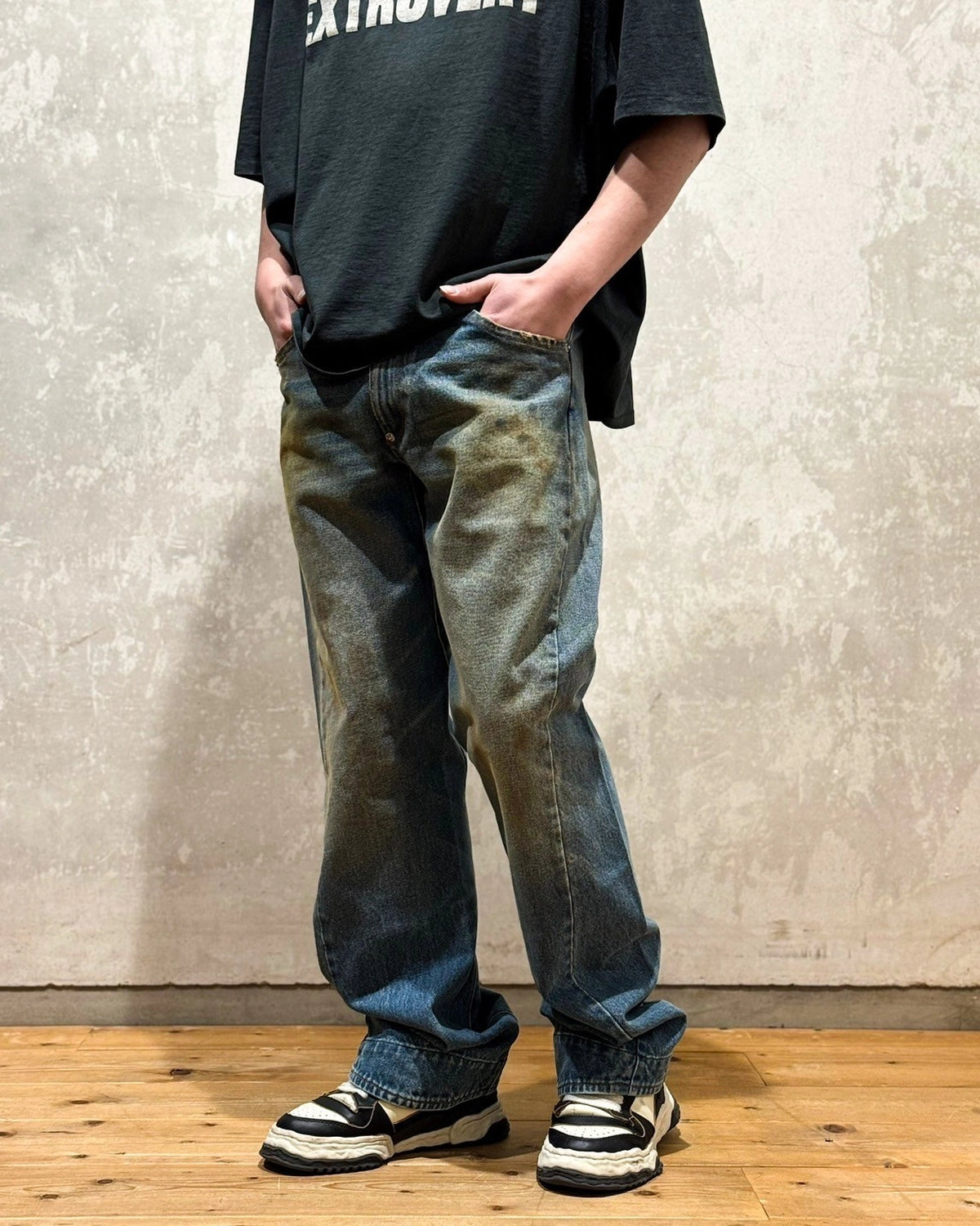 GALLERY DEPT.  / ZIP DENIM DENIM (ZWL-40019)