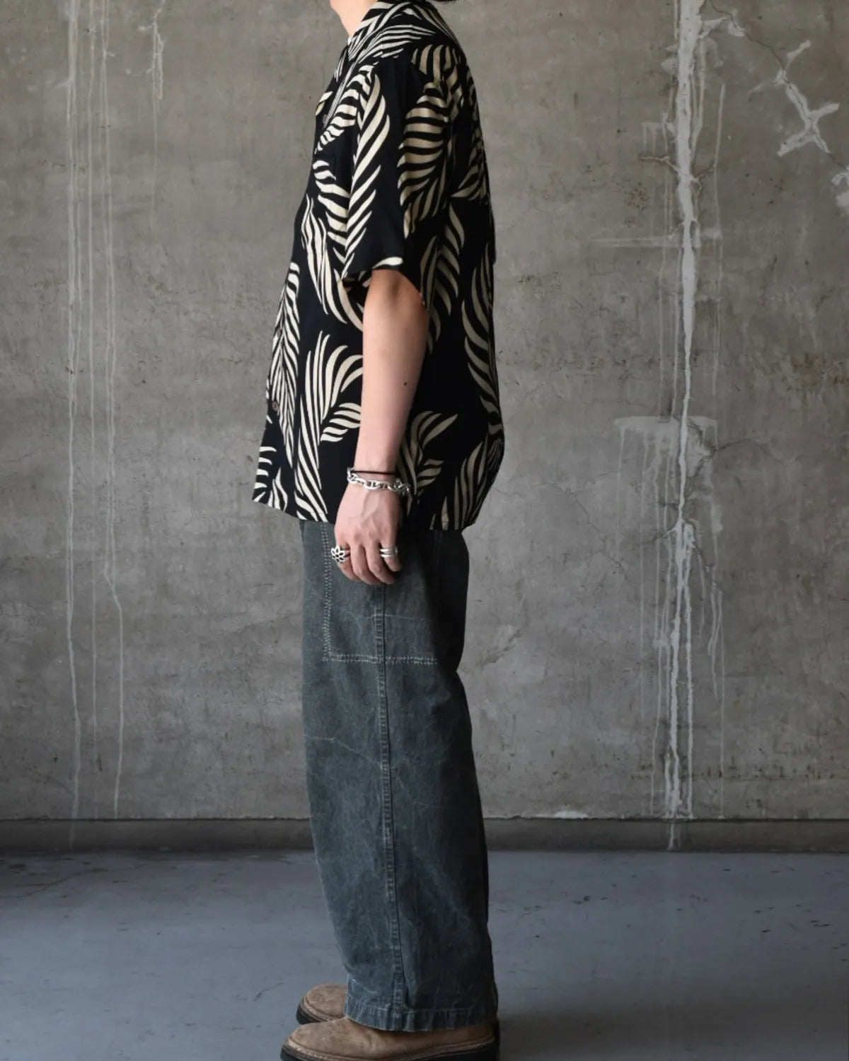 MINEDENIM × WACKO MARIA / HAWAIIAN SHIRT (25MND-WM001)