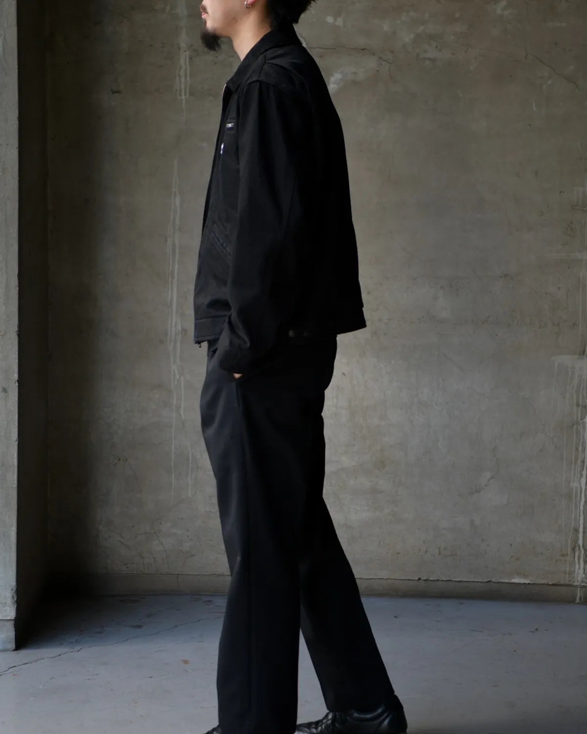 MINEDENIM × M&M / M&M MINEDENIM Black Denim Detroit Jacket (MND-MM81)