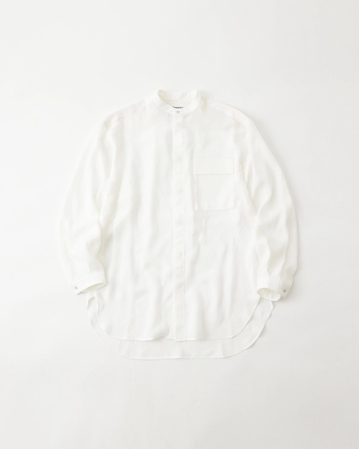 White Mountaineering  / JACQUARD WIDE GUSSET SLEEVE LONG SHIRT (WM2571102)