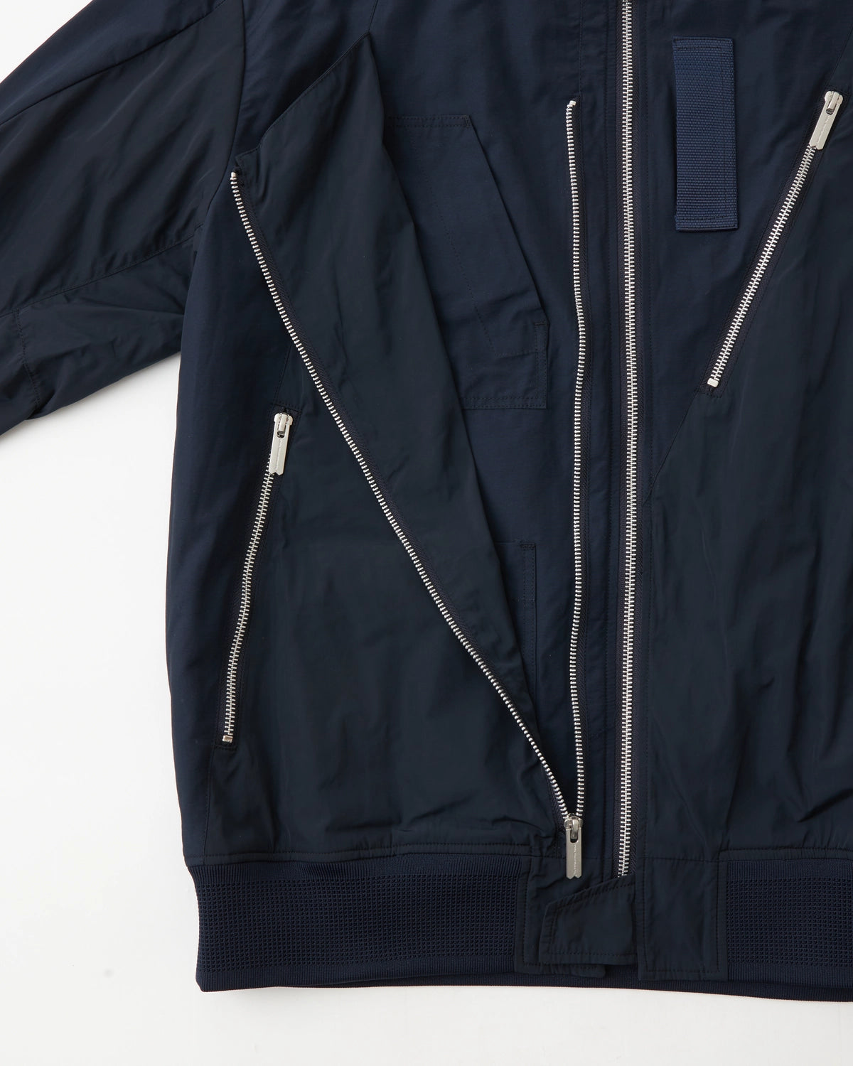 White Mountaineering  / ASYMMETRY FLIGHT JACKET (WM2571201)