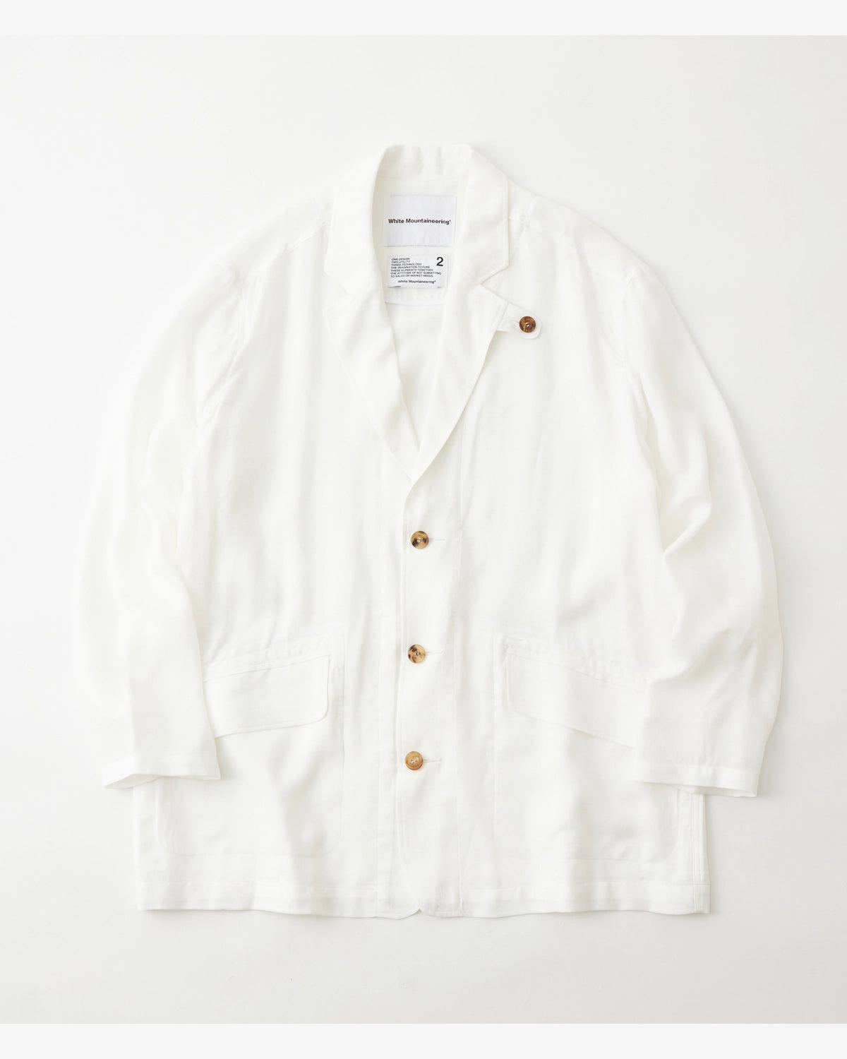 White Mountaineering  / JACQUARD LAPEL JACKET (WM2571211)