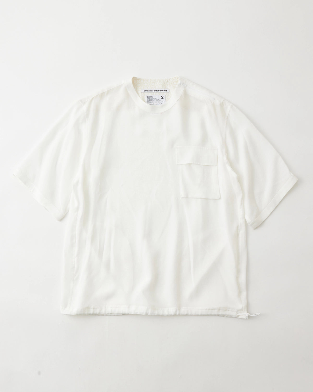 White Mountaineering  / JACQUARD CREWNECK SHIRT (WM2571109)