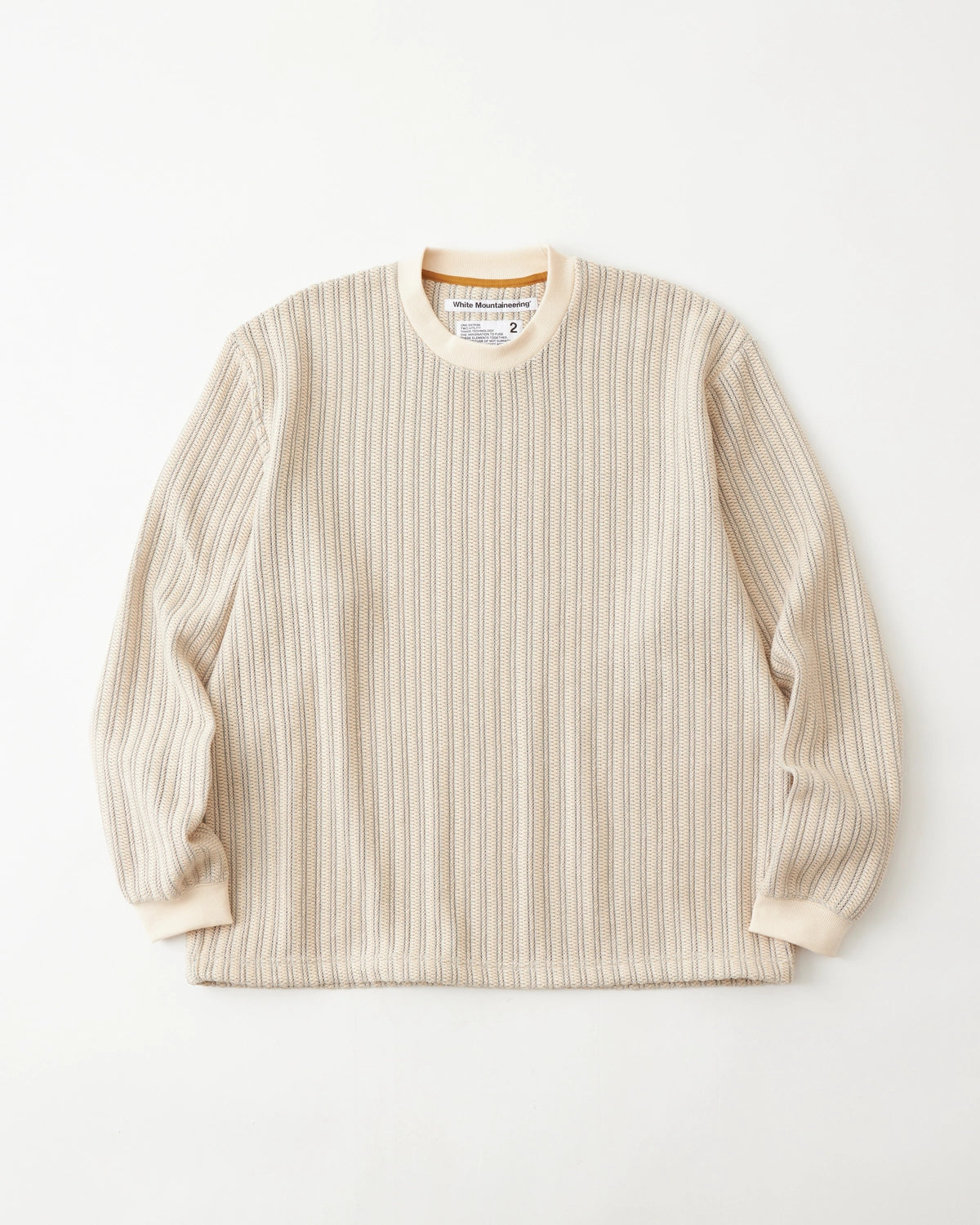 White Mountaineering  / RASCHEL SHIRRING PULLOVER (WM2571510)