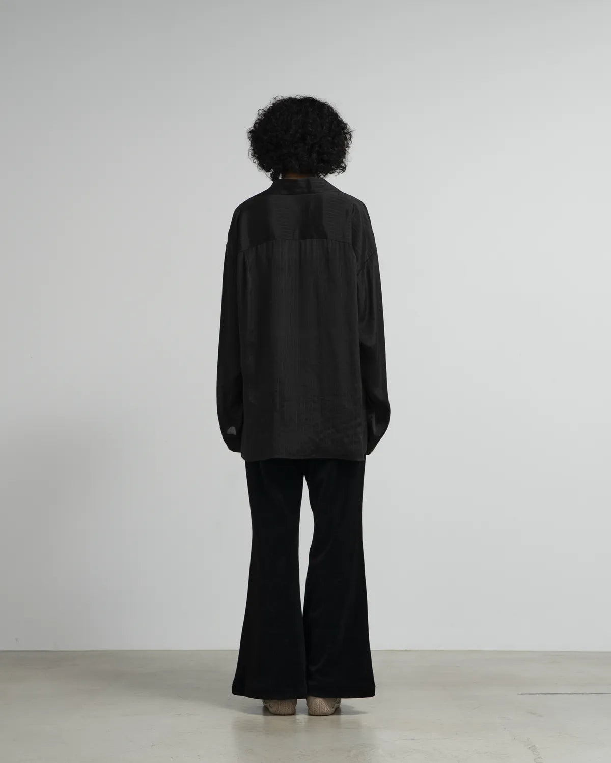 Graphpaper / Compact Velour Flare Pants (GL253-70408)