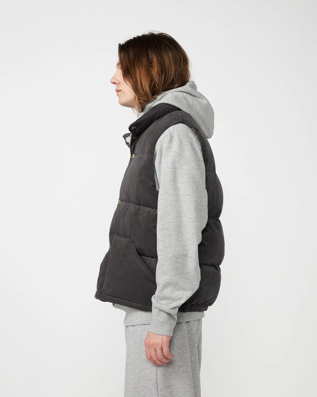 THE NORTH FACE PURPLE LABEL / Synthetic Leather Field Sierra Vest (N25FN092)