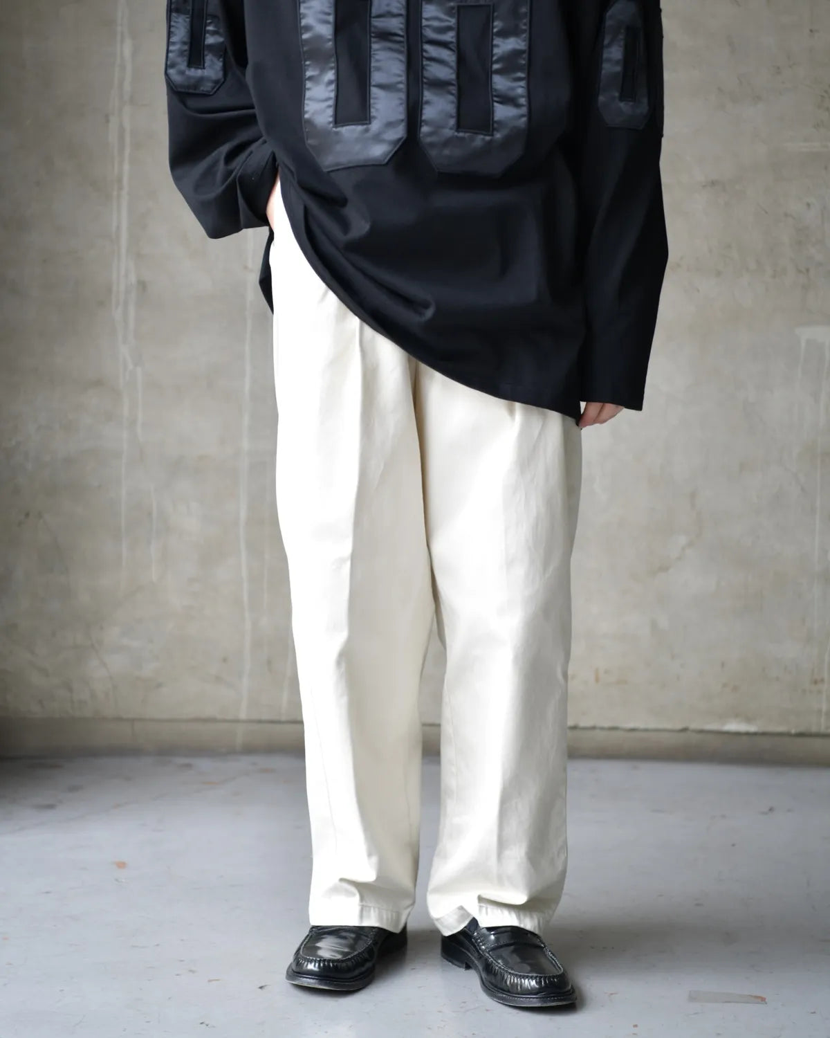 COOTIE PRODUCTIONS® / Wespoint 2 Tuck Easy Trousers (CTE-25A124)