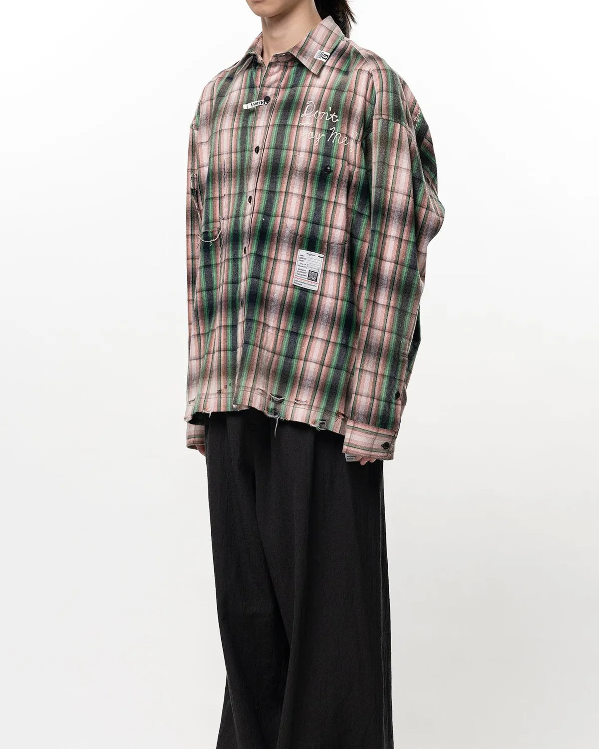 Maison MIHARA YASUHIRO / VINTAGE LIKE CHECK SHIRTS (J16SH181)