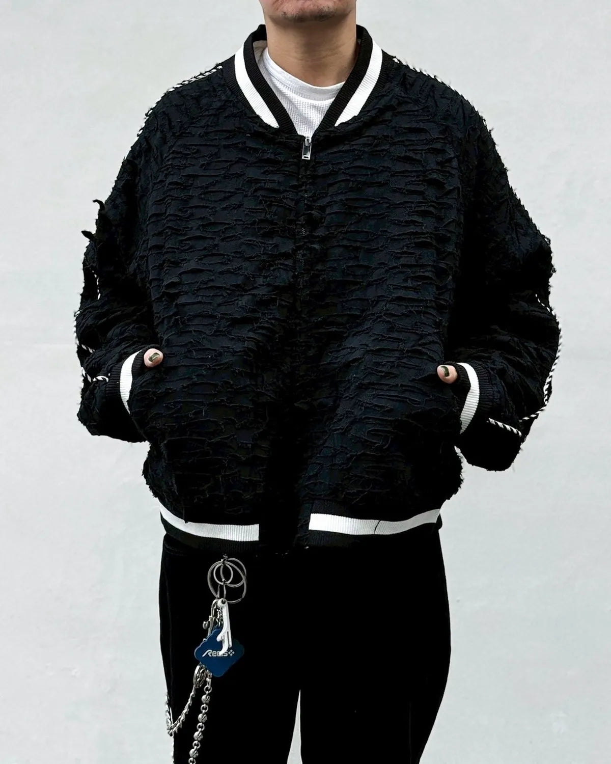 A Good Bad Influence / FULL DIST RESSED LIGHT WEIGHT reversible souvenir JACKET (AGBI-26SS-JK01)