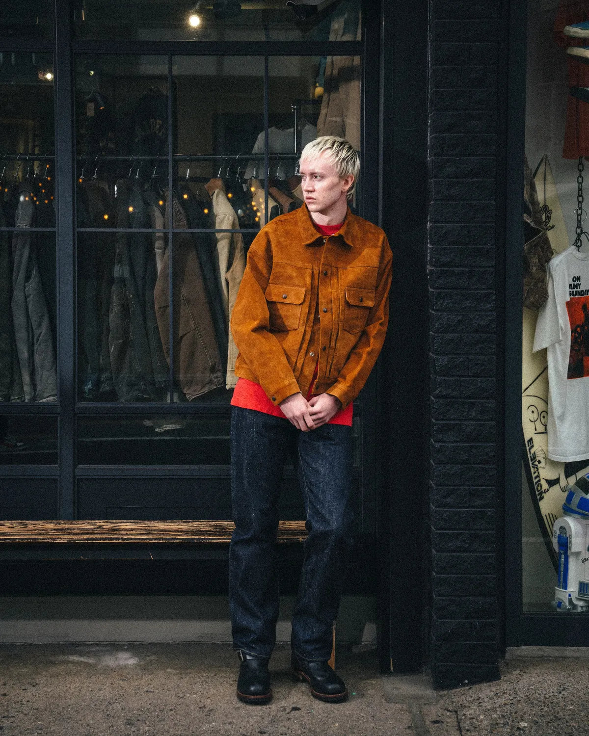 SAINT M×××××× (セントマイケル) / × BerBerJin / BBJ_SUEDE SHIRT 