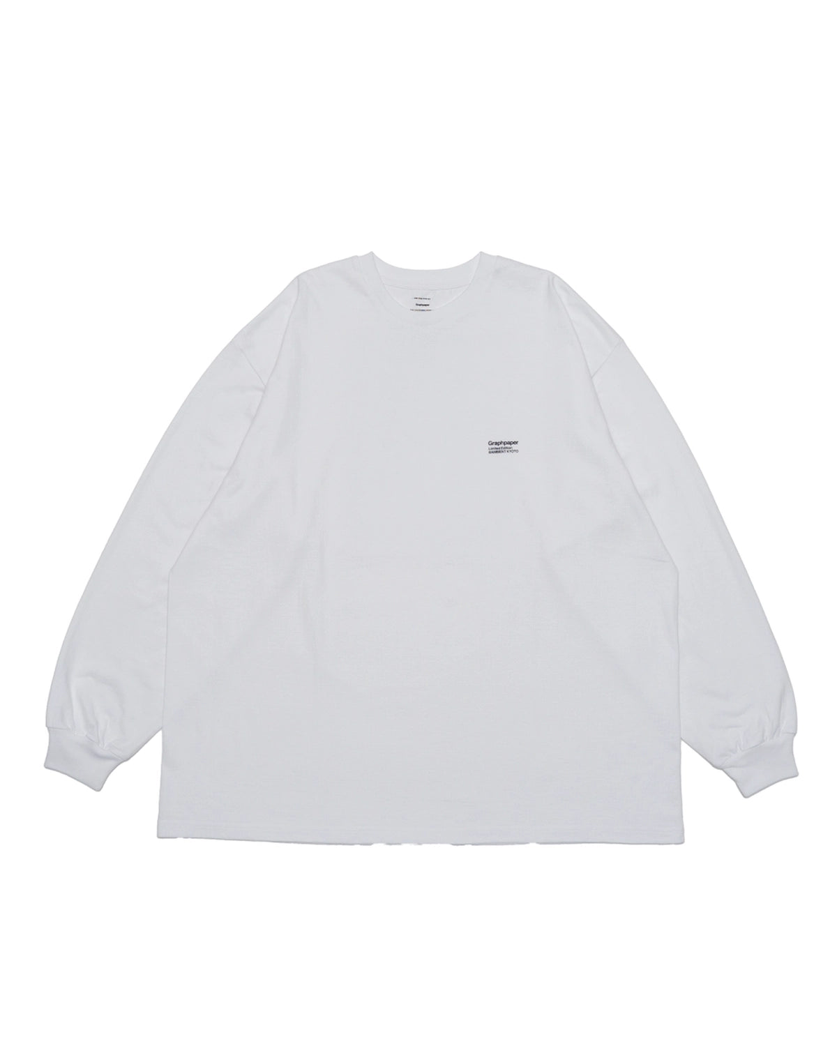 Graphpaper / AMBIENT KYOTO-TOKYO for Graphpaper L/S Crew Neck Tee (GU263-70656AB)