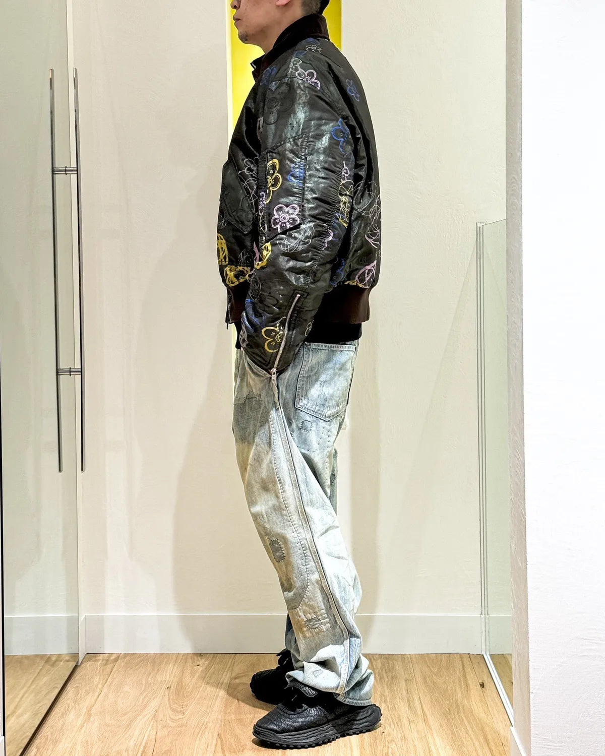 KENZO  / 'Kenzo x Futura 2000' ボンバー (FF65BL2029G1)