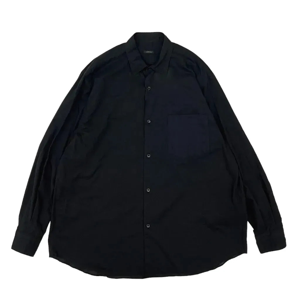 COMOLI の KHADI コットン コモリシャツ (Z01-02011)