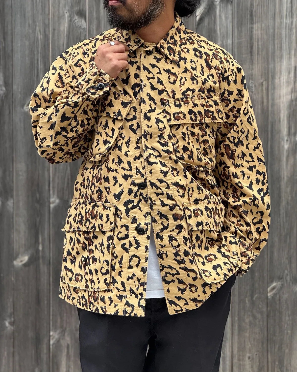 WACKO MARIA / LEOPARD FATIGUE JACKET | 公式通販・JACK in the NET