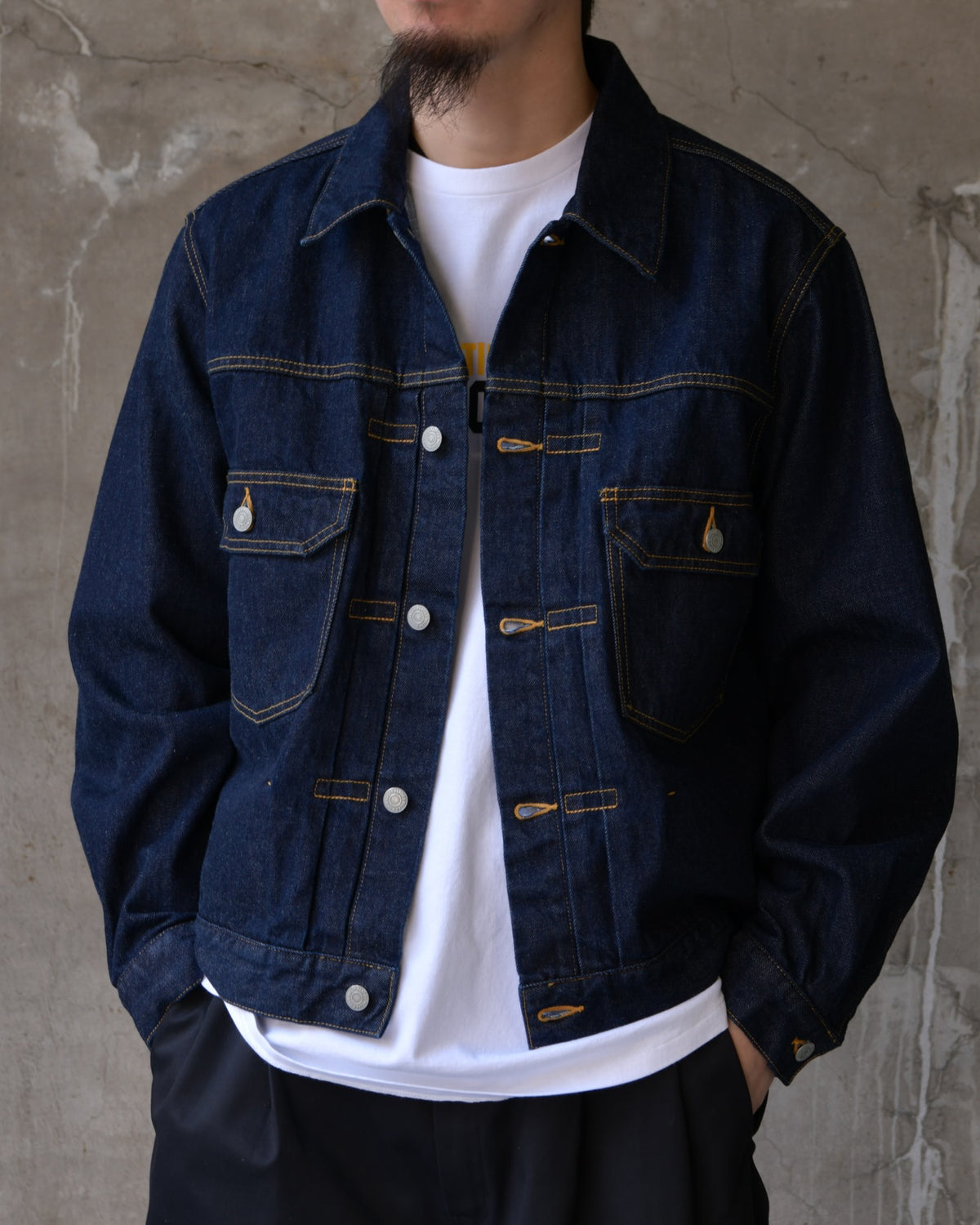 WACKO MARIA / TRUCKER JACKET (26SS-WMO-BL07)