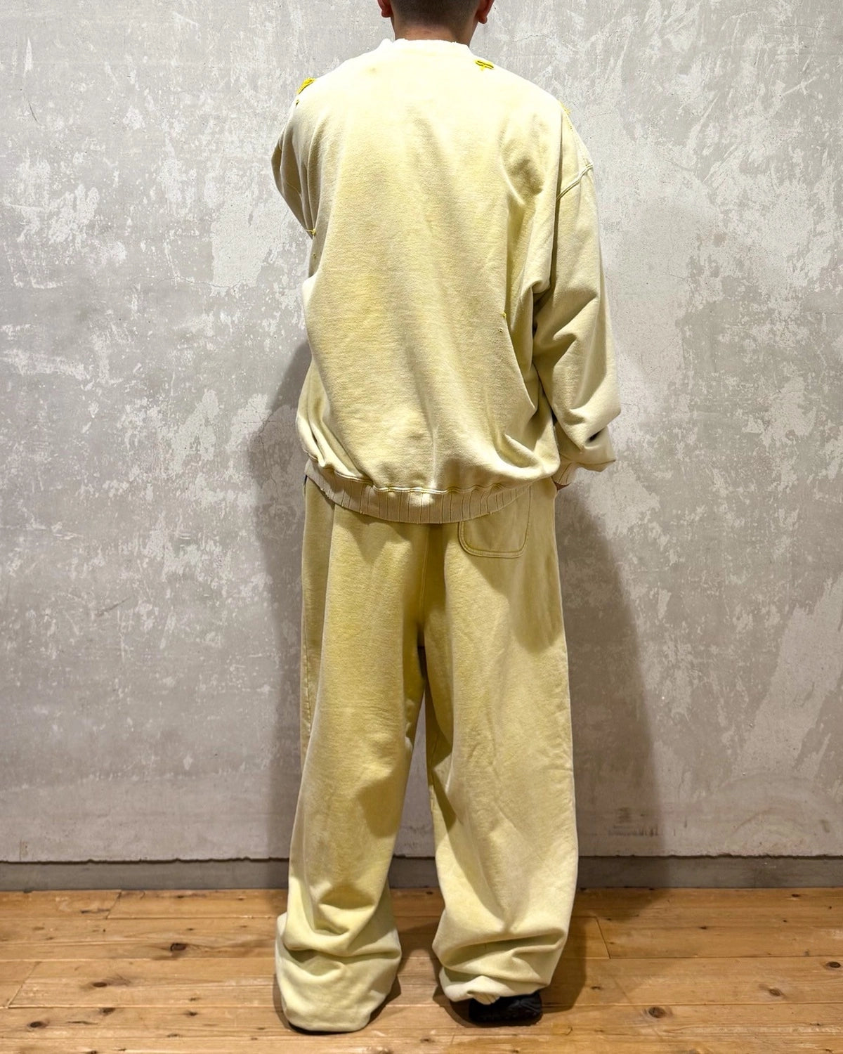 Maison MIHARA YASUHIRO / BLEACHED PANTS (A15PT567)