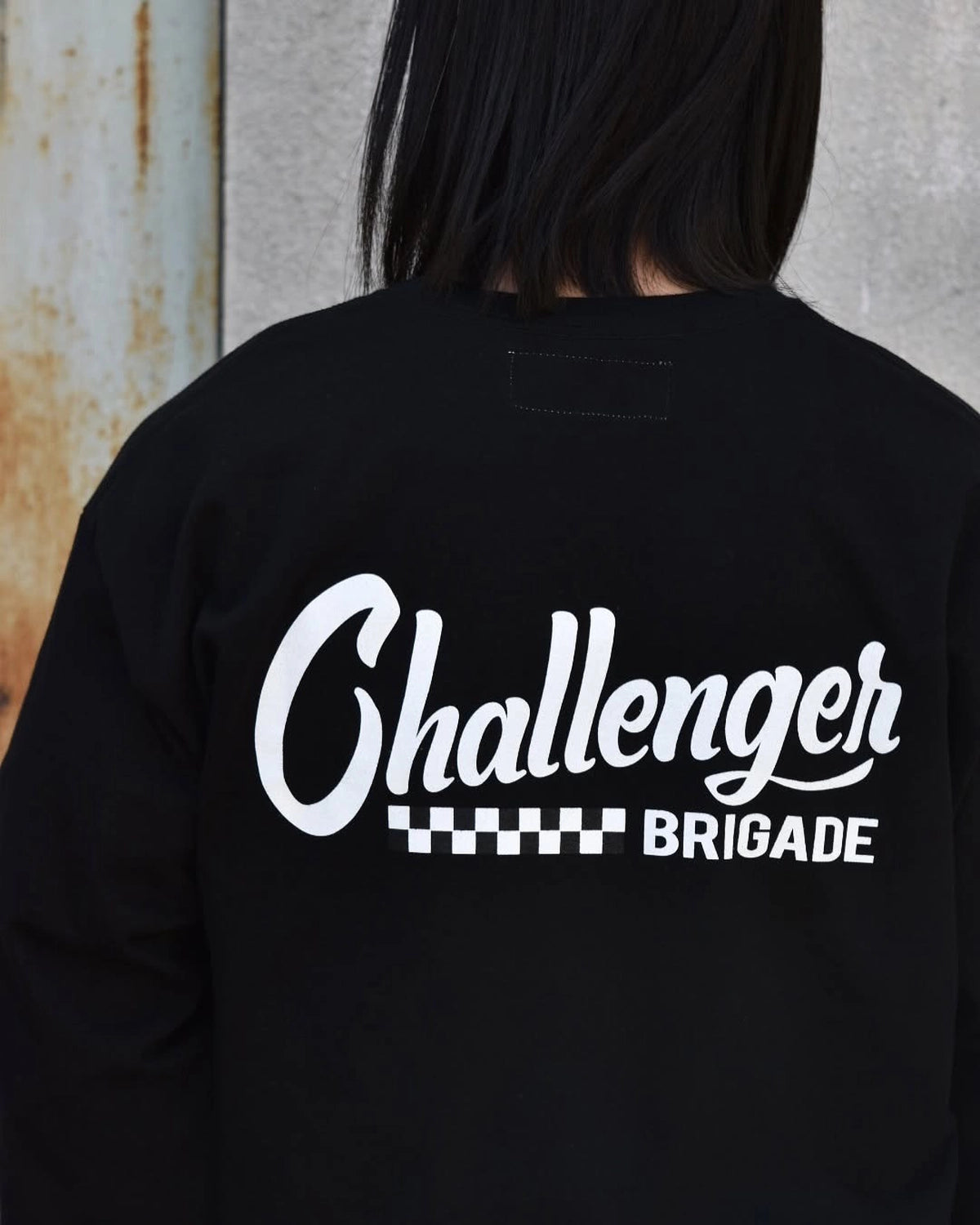 トップス XL BK CHALLENGER L/S CHECKER TEE CHALLENGER(チャレンジャー) / L/S CHECKER TEE | 公式通販