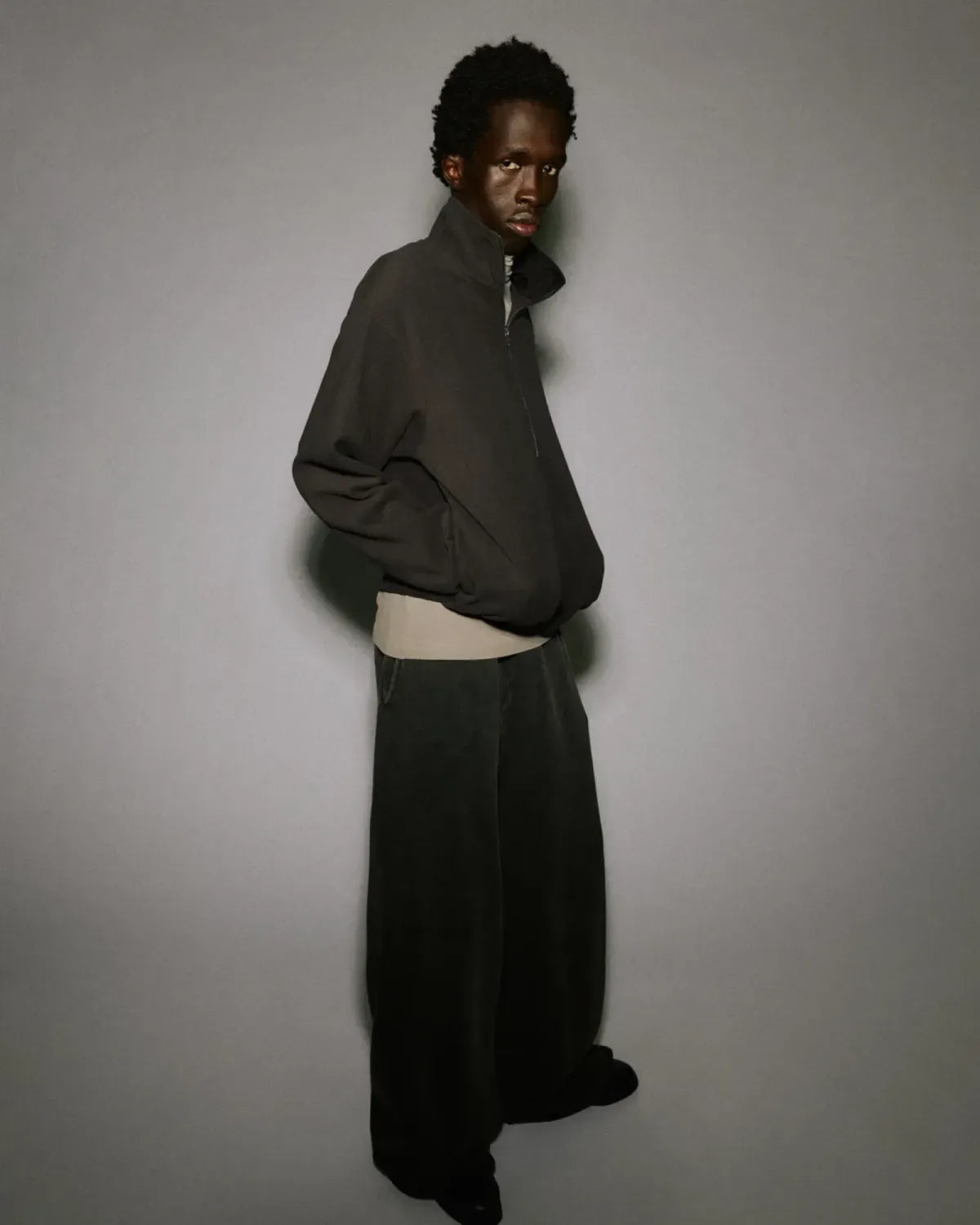 entire studios / SHELL FLEECE JACKET (ESFW26ST01016)