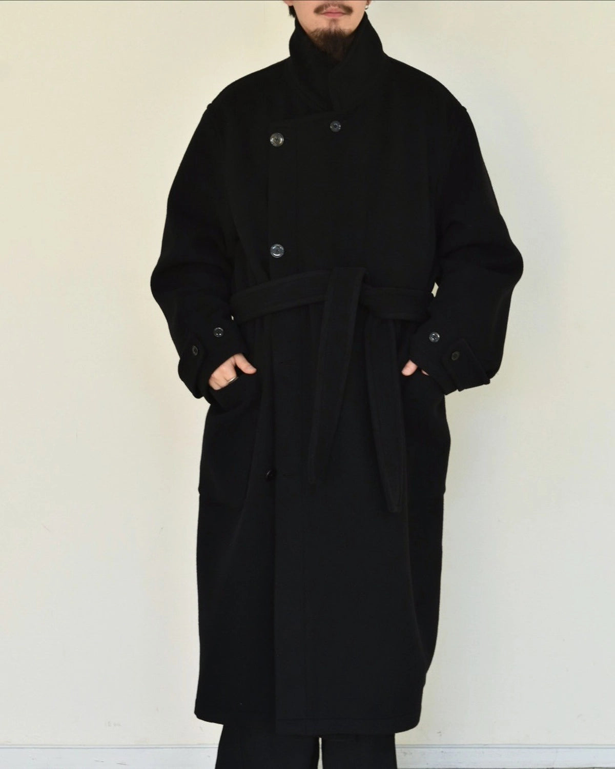 LEMAIRE / WRAP COAT (CO1037 LF1116)