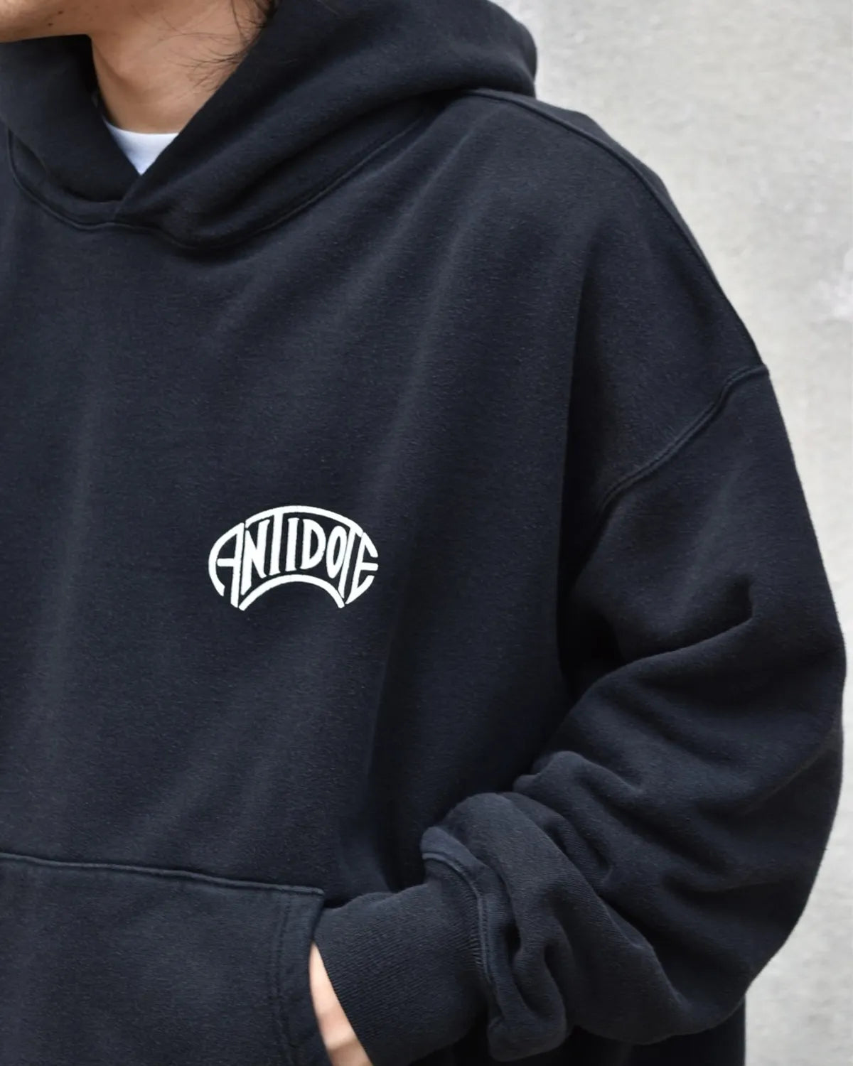 ANTIDOTE BUYERS CLUB / Fade Wash Sweat Parka -Holy & Angels- (ABCAW25CT13)