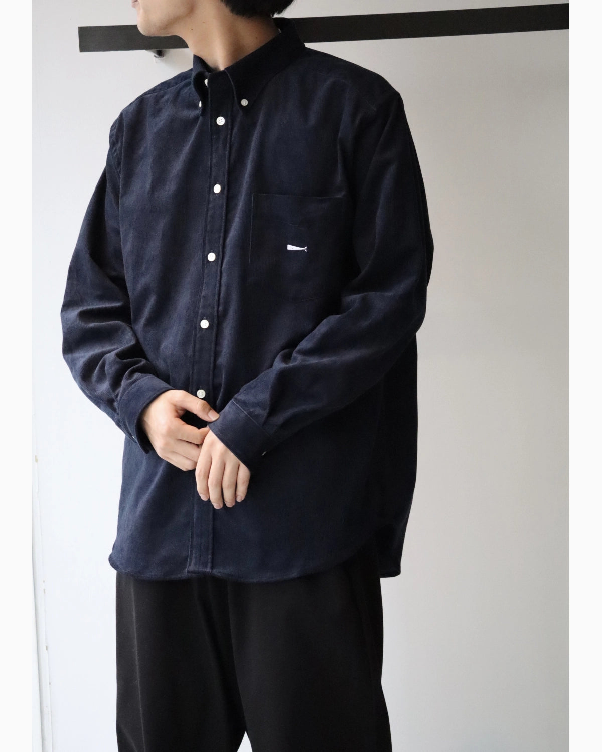 DESCENDANT / PALM CORDUROY LS SHIRT (262CPDS-SHM04)