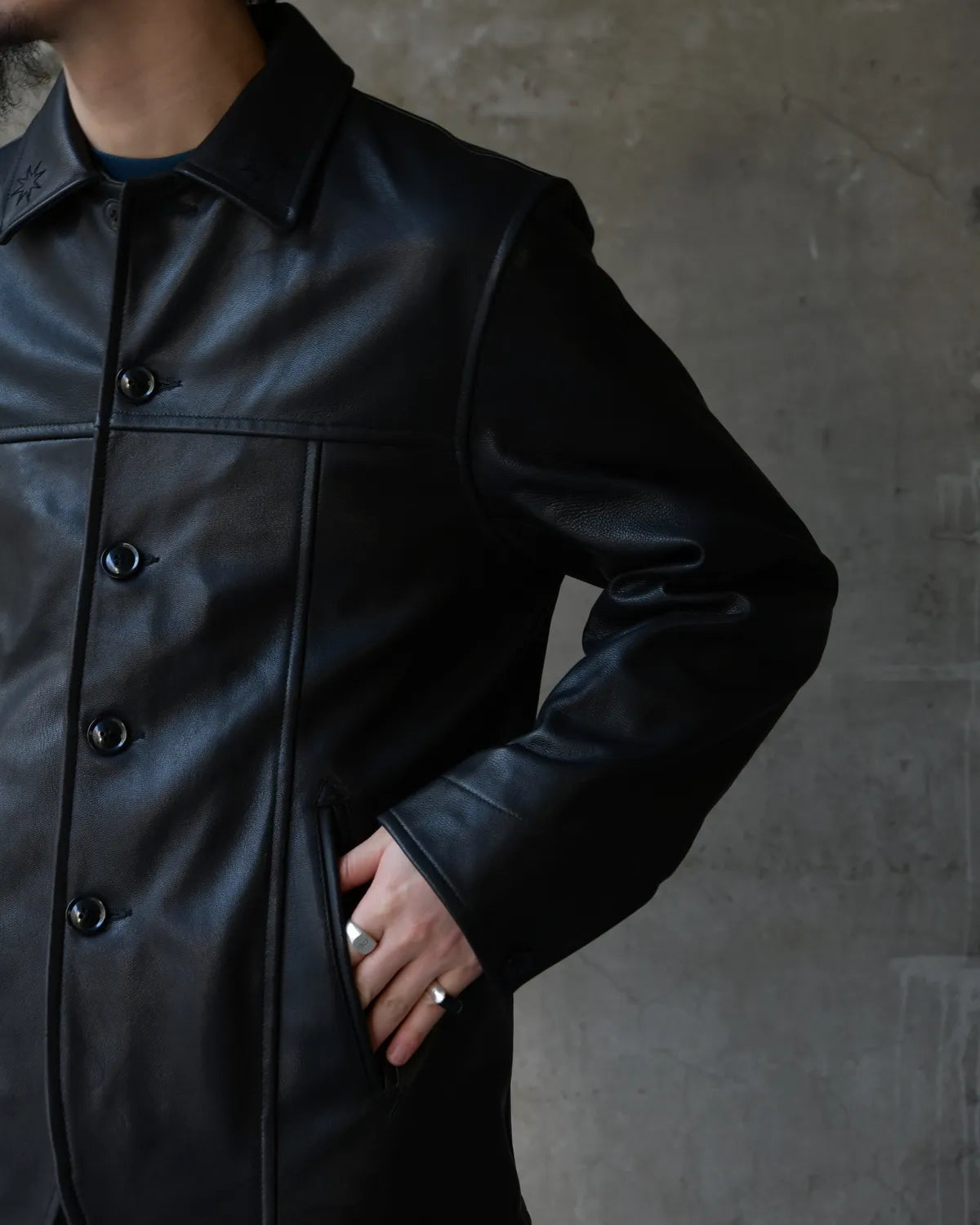 新作 GDC x AVIREX Lether Carcoat XL ブラック GDC (ジーディーシー) / × AVIREX Leather Carcoat | 公式通販・JACK