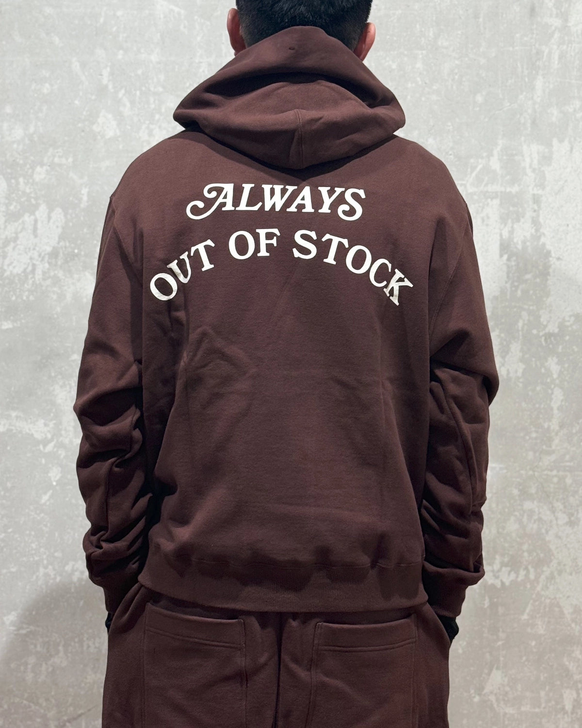ALWAYS OUT OF STOCK / BASIC LOGO HOODIE (HA-325203213)