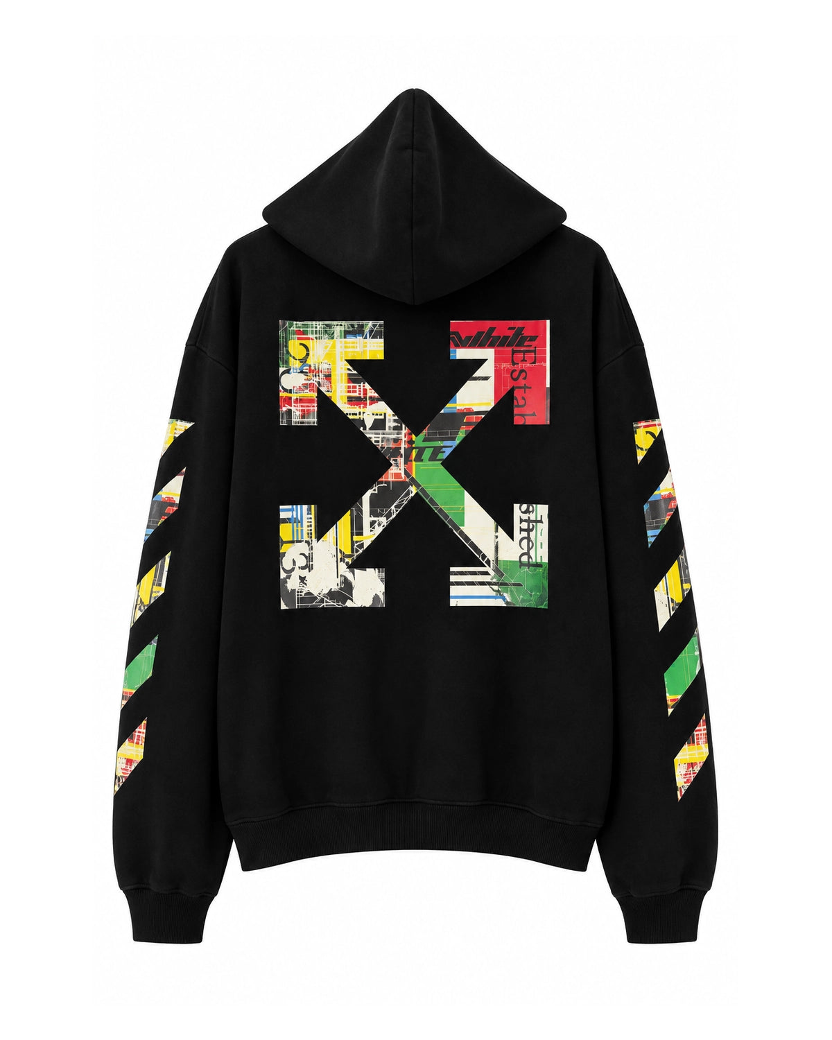 Off-White / INDUSTRIAL ARROW REGULAR ZIP HOODIE (OMBF26-RTW0153)