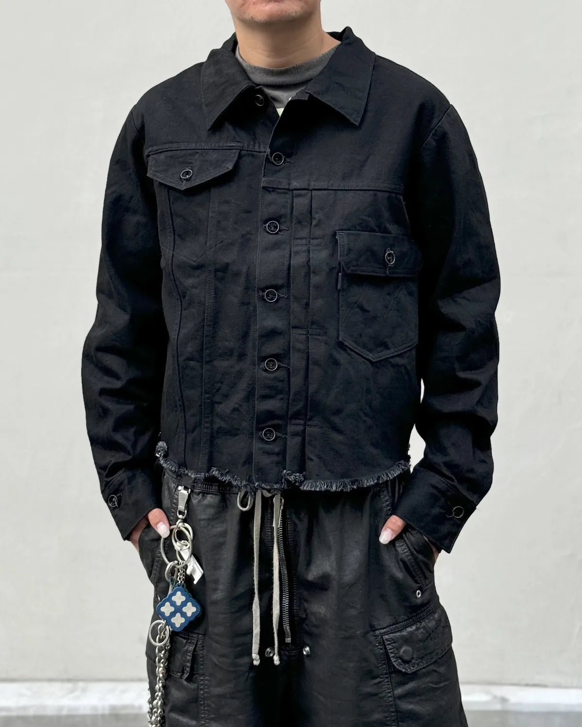 MINUS / Deconstructed Denim Tracker -KOJIMA- (M-P3-LO5)